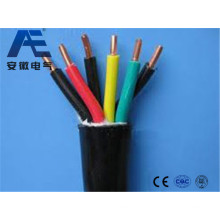 0.6 / 1 Kv (IEC 60502-1) Cu / PVC / PVC, cable de control de energía portátil